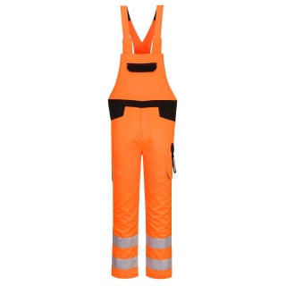 Portwest PW244 - PW2 Bib and Brace with Adjustable Hem 245g